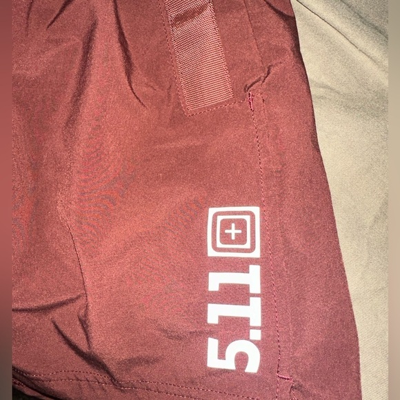 5.11 Tactical men’s PT-R HAVOC PRO SHORT fired brick S athletic activewear gym - Picture 7 of 8